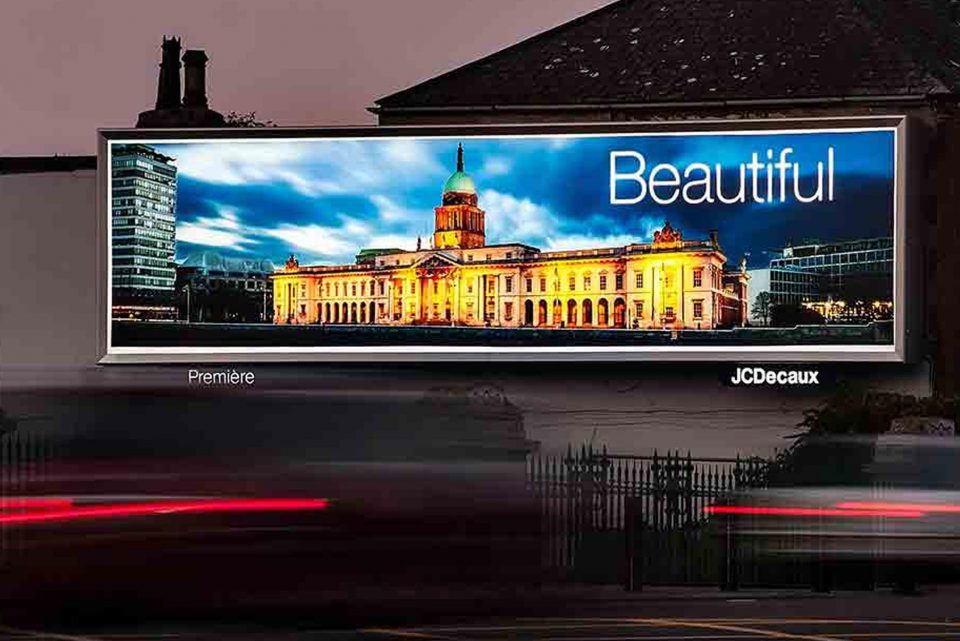 LED backlit billboards