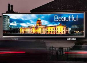 LED backlit billboards